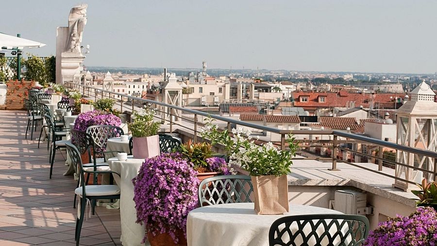 Rome Marriott Grand Hotel Flora Экстерьер фото